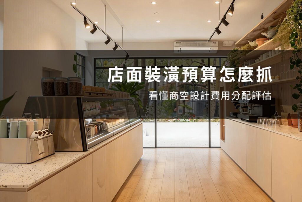 2026 店面裝潢費用怎麼抓? 商空設計費用分配評估